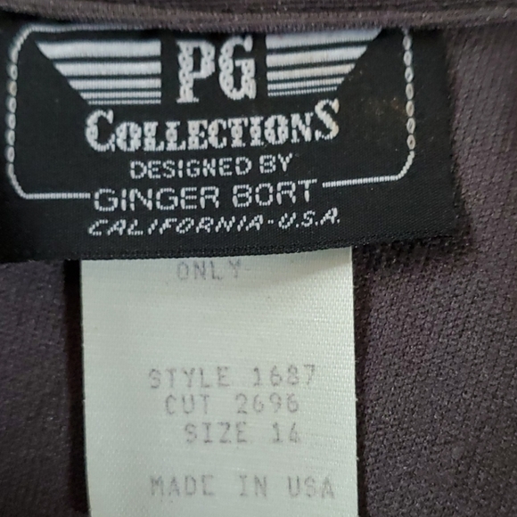 PG COLLECTIONS WOMEN'S COMFORT 2PC DRESS SIZE 14 - Picture 14 of 16